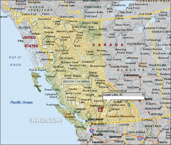 Logan Lake Map